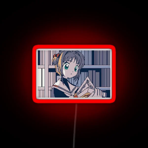 Cardcaptor Sakura Gameboy RGB Neon Sign