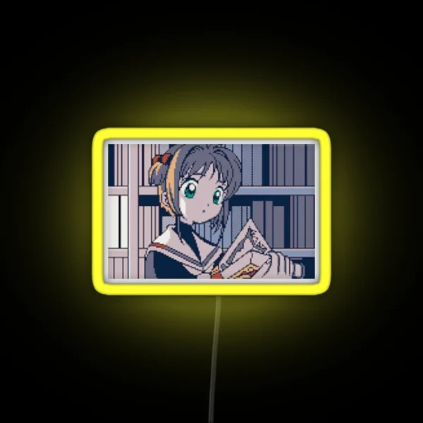 Cardcaptor Sakura Gameboy RGB Neon Sign