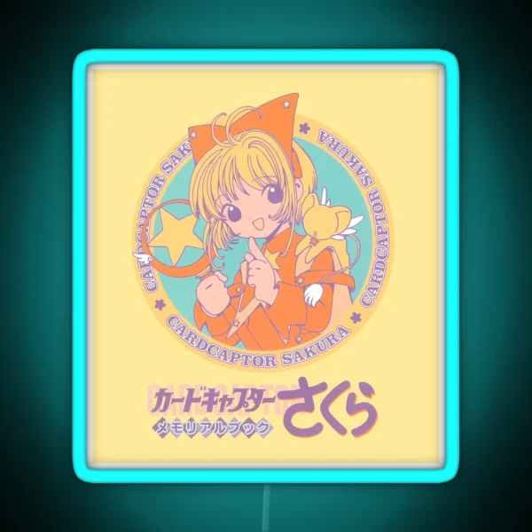 Cardcaptor Sakura RGB Neon Sign