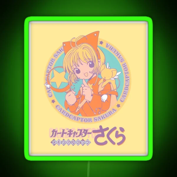 Cardcaptor Sakura RGB Neon Sign