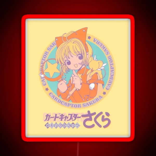 Cardcaptor Sakura RGB Neon Sign