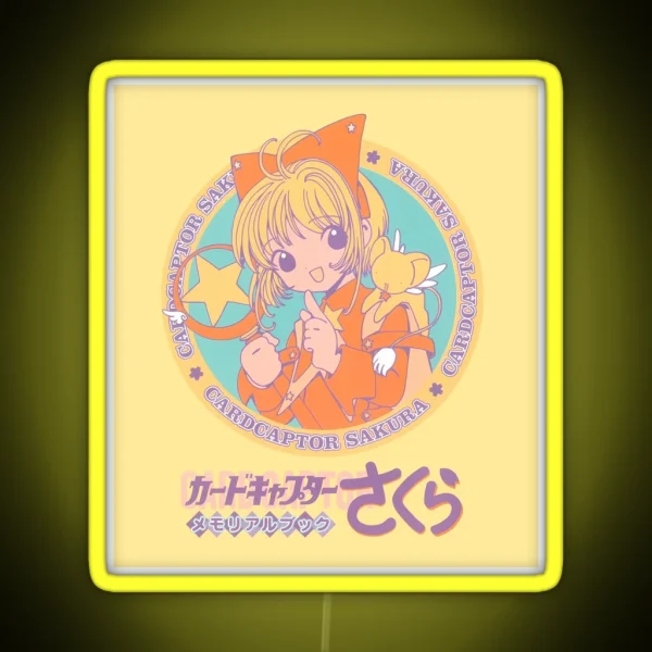 Cardcaptor Sakura RGB Neon Sign