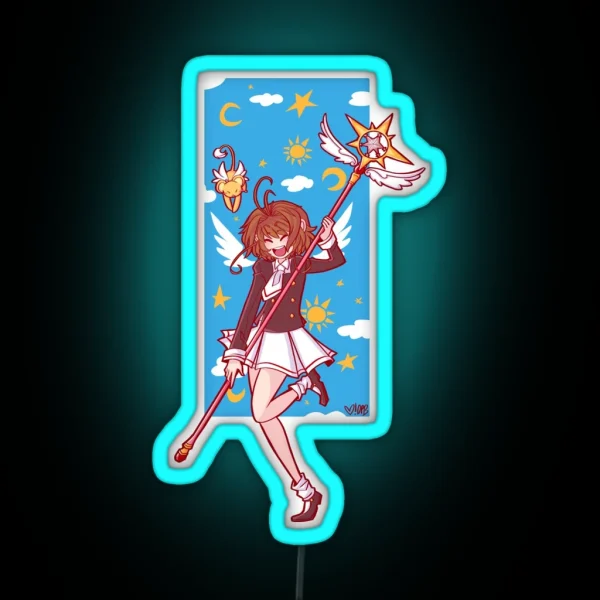 Cardcaptor Sakura RGB Neon Sign