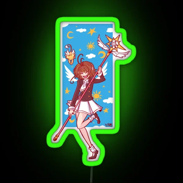 Cardcaptor Sakura RGB Neon Sign