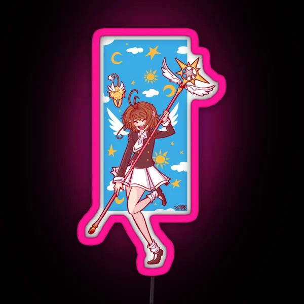 Cardcaptor Sakura RGB Neon Sign