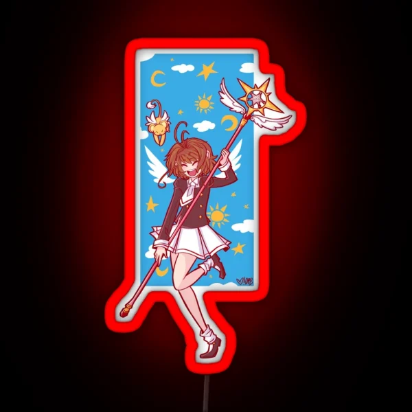 Cardcaptor Sakura RGB Neon Sign