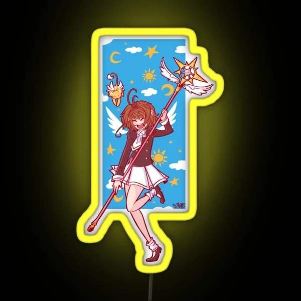 Cardcaptor Sakura RGB Neon Sign