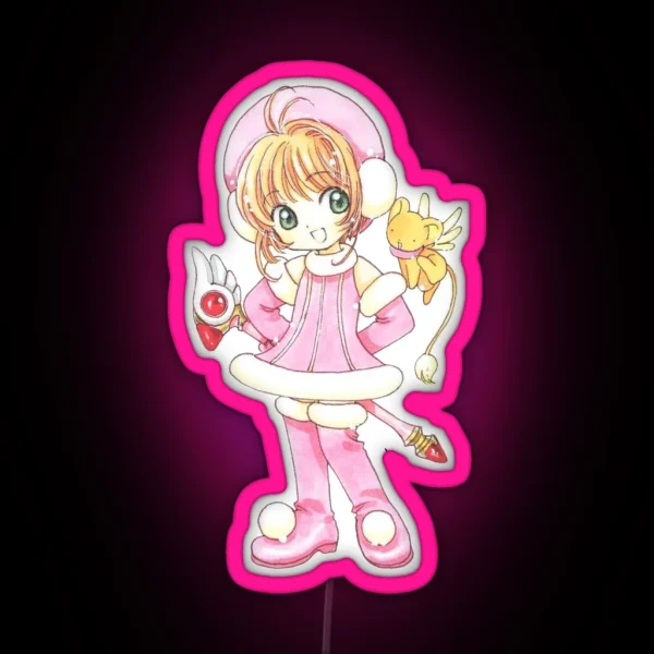 Cardcaptor Sakura RGB Neon Sign