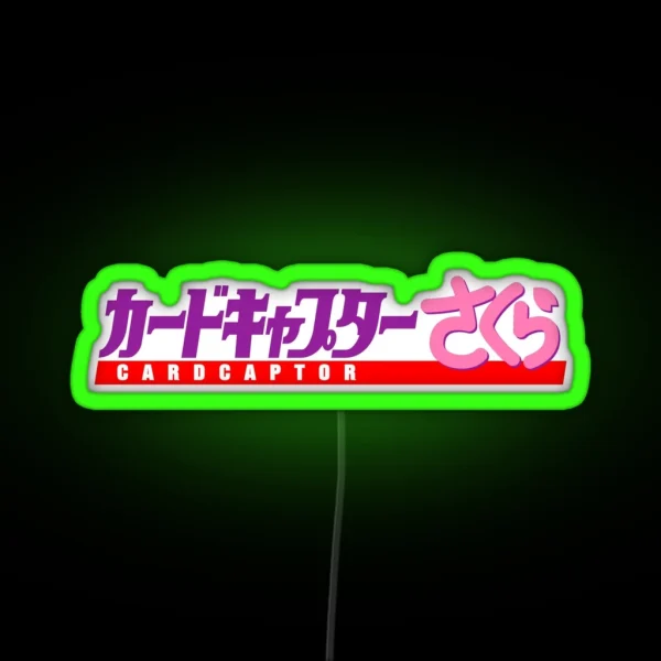 Cardcaptor Sakura RGB Neon Sign