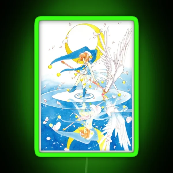 Cardcaptor Sakura Sakura Kinomoto RGB Neon Sign