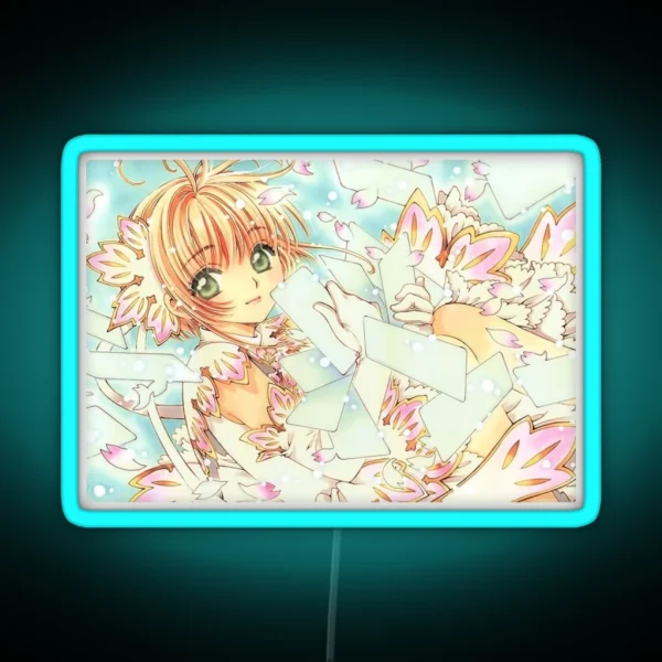 Cardcaptor Sakura Sakura RGB Neon Sign