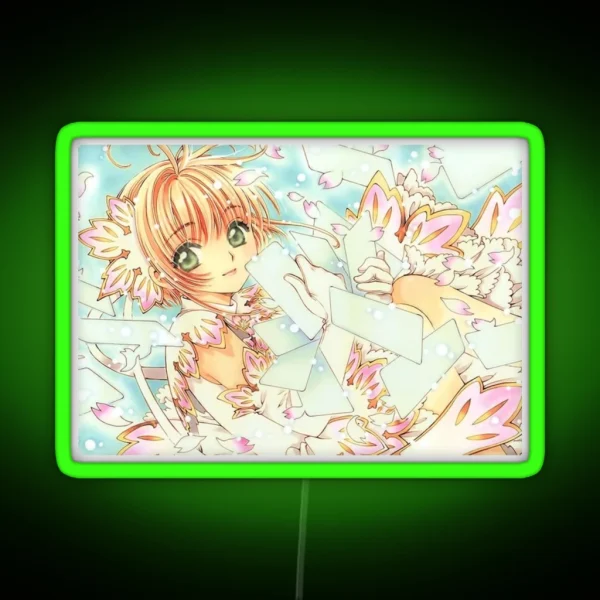 Cardcaptor Sakura Sakura RGB Neon Sign