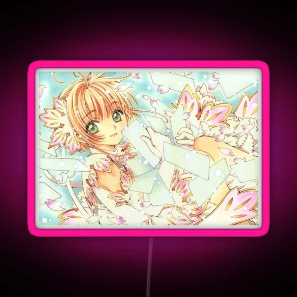 Cardcaptor Sakura Sakura RGB Neon Sign