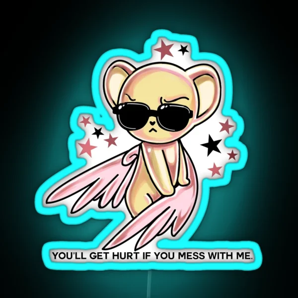 Cardcaptor Sakura Sassy Kero RGB Neon Sign