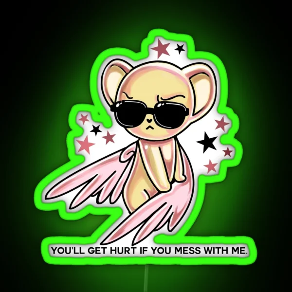 Cardcaptor Sakura Sassy Kero RGB Neon Sign