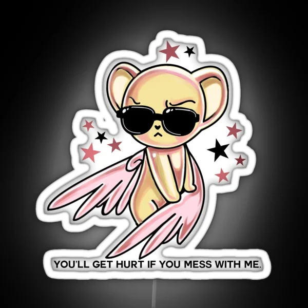 Cardcaptor Sakura Sassy Kero RGB Neon Sign