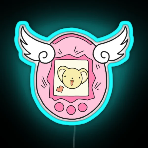 Cardcaptor Sakura Tamagotchi RGB Neon Sign