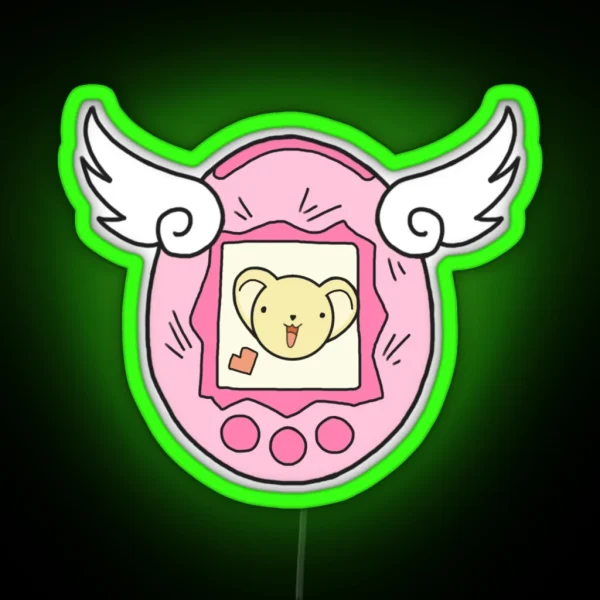 Cardcaptor Sakura Tamagotchi RGB Neon Sign