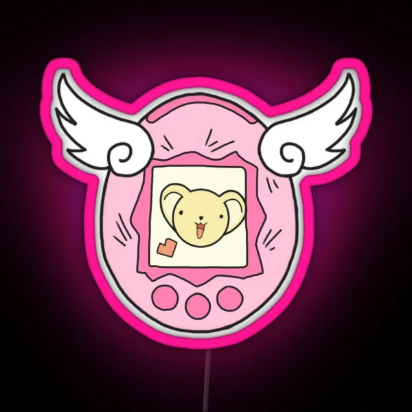 Cardcaptor Sakura Tamagotchi RGB Neon Sign