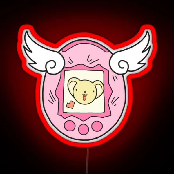 Cardcaptor Sakura Tamagotchi RGB Neon Sign