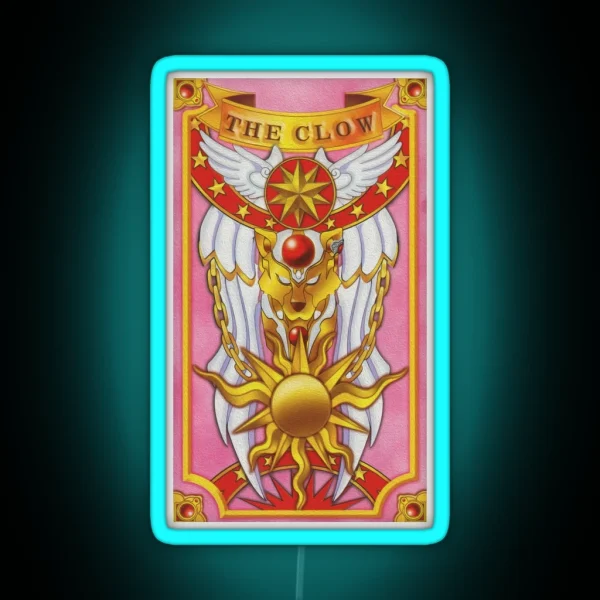 Cardcaptor Sakura The Clow RGB Neon Sign