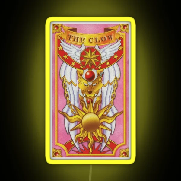 Cardcaptor Sakura The Clow RGB Neon Sign