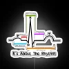 Cardiac ST Segment Rhythm RGB Neon Sign - Image 4