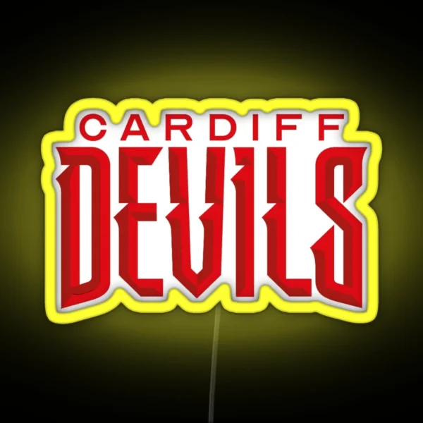 Cardiff Devils RGB Neon Sign