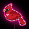 Cardinal I Heart Birds RGB Neon Sign - Image 6