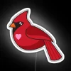 Cardinal I Heart Birds RGB Neon Sign - Image 4