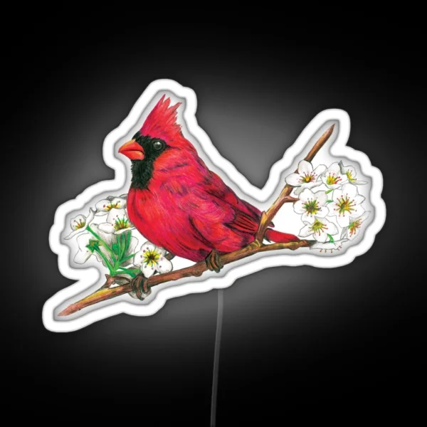 Cardinal RGB Neon Sign