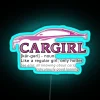 Cargirl Noun Definition Only Hotter RGB Neon Sign - Image 3