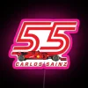 Carlos Sainz 55 Racing Car RGB Neon Sign - Image 6