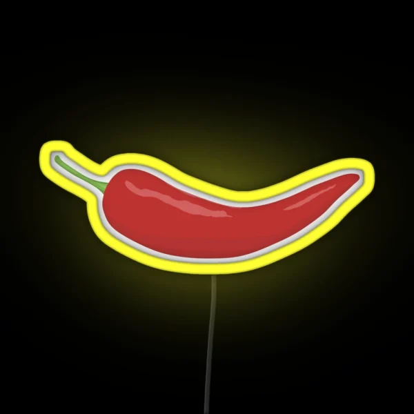 Carlos Sainz Chilli Pepper RGB Neon Sign