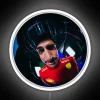 Carlos Sainz Fisheye RGB Neon Sign - Image 4