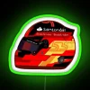Carlos Sainz Helmet F1 2023 RGB Neon Sign - Image 3