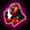 Carlos Sainz Jr Winner GP De Singapore Fanart RGB Neon Sign - Image 6