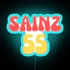 Carlos Sainz Typography RGB Neon Sign - Image 3