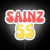 Carlos Sainz Typography RGB Neon Sign - Image 5