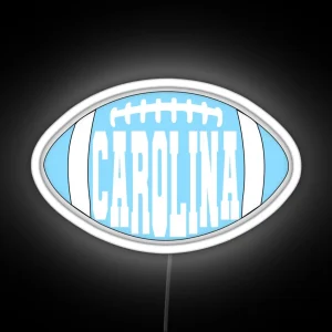 Carolina Football RGB Neon Sign