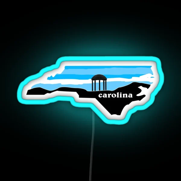 Carolina Fountain RGB Neon Sign