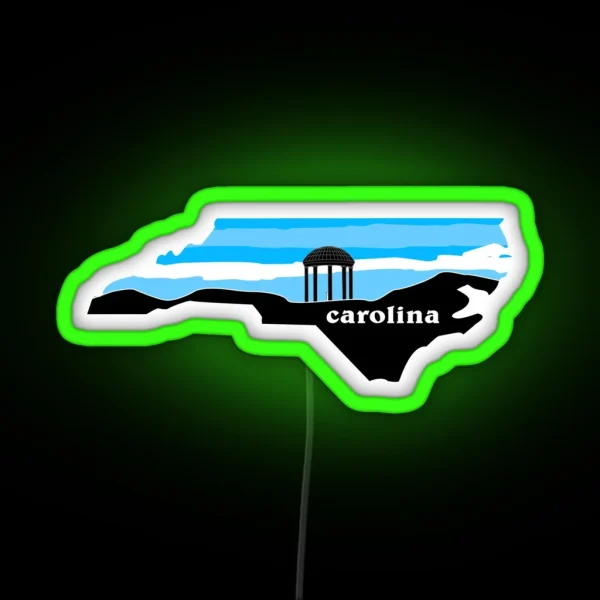 Carolina Fountain RGB Neon Sign