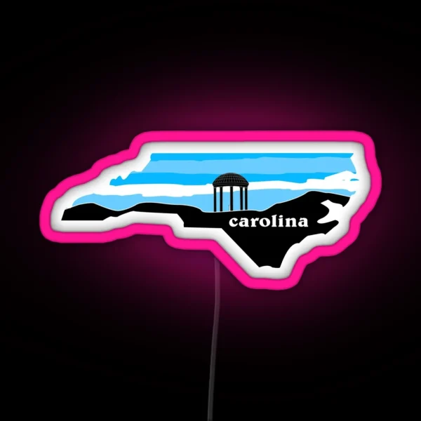Carolina Fountain RGB Neon Sign