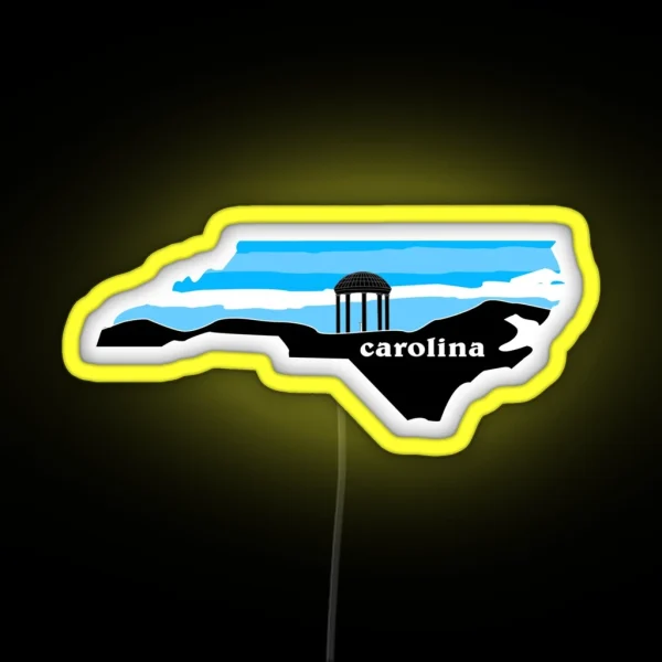 Carolina Fountain RGB Neon Sign