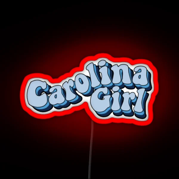 Carolina Girl RGB Neon Sign