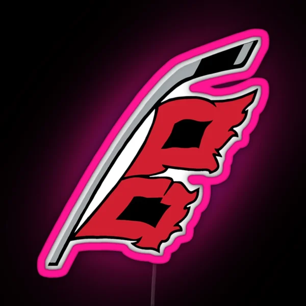 Carolina Hurricanes Alternative Logo RGB Neon Sign