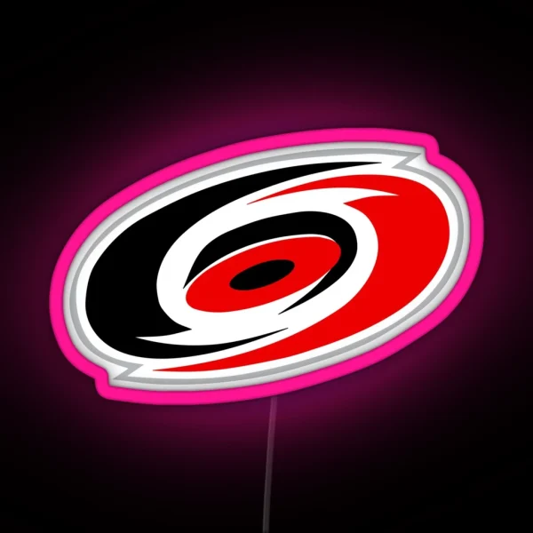 Carolina Hurricanes Logo RGB Neon Sign