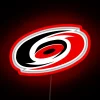 Carolina Hurricanes Logo RGB Neon Sign