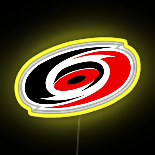 Carolina Hurricanes Logo RGB Neon Sign