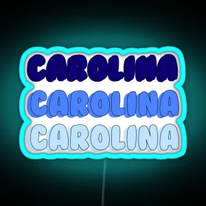 Carolina RGB Neon Sign